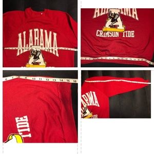 Vintage 1989 Alabama Sweatshirt/Crimson Tide
